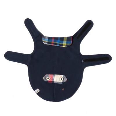 Capa Xadrez Azul Tam 08 e 10