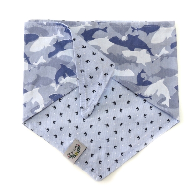 BANDANA CAMUFLADA TUBARÃO AZUL